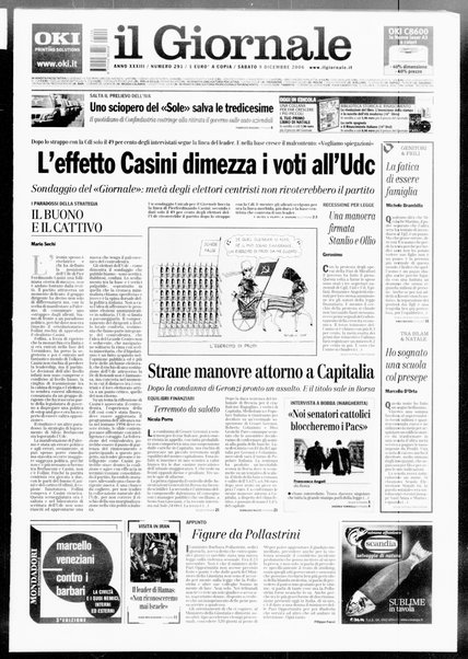 Il giornale : quotidiano del mattino